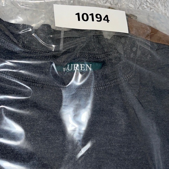 Women's Lauren Ralph Lauren‎ Top Long Sleeve Zip Shoulder Elbow Patch Size M - Picture 12 of 12